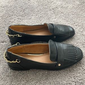 NEW black loafers